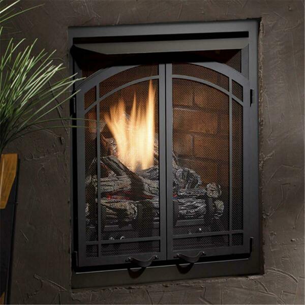 Kingsman Zero Clearance Vent Free Firebox 24 In. With Pull Screens ZVF24